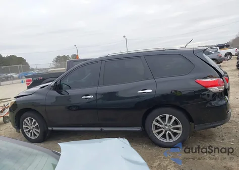 2016 Nissan Pathfinder Platinum/S/Sl/Sv из США, поврежденный, VIN 5N1AR2MN9GC617543